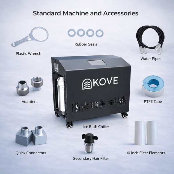 How to Remove an Airlock from an Ice Bath Chiller | KOVE Guide