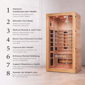Benefits of Infrared Sauna Therapy | KOVE - Kove