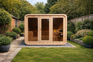 Outdoor Cube Saunas