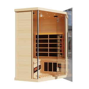 KOVE Corner Full Spectrum Infrared Sauna – 3–4 Person