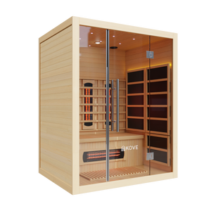 KOVE Full Spectrum Infrared Sauna – 3 Person