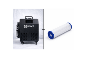 KOVE Elite Ice Bath 20 Micron Filter Cartridges – Pack of 5