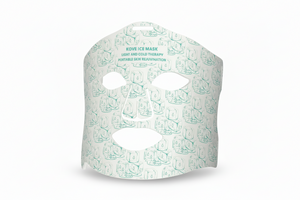 KOVE Red & Infrared LED Facial Mask – Multi-Wavelength Light Therapy with Cold Pack
