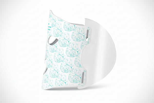 KOVE Red & Infrared LED Facial Mask – Multi-Wavelength Light Therapy with Cold Pack