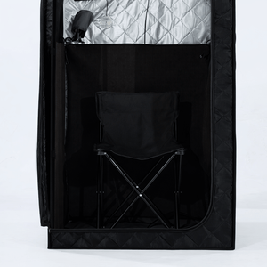 KOVE Portable Infrared Sauna Tent – Indoor 1 Person Far Infrared Sauna with Carbon Heating & Red Light