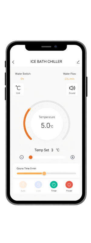 KOVE Elite Ice Bath Chiller – Heating & Cooling