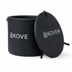KOVE Core Ice Bath – Compact Upright Cold Plunge (Chiller Compatible)