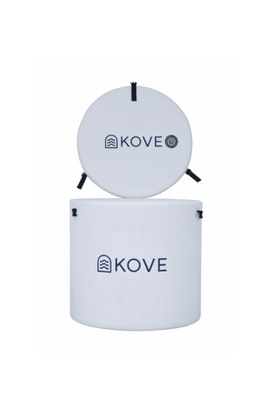 KOVE Core Ice Bath – Premium Upright Cold Plunge - Full Body Immersions - 450L (Chiller Compatible)