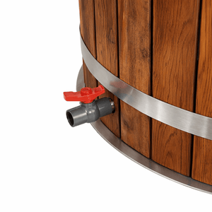 KOVE Oval Cedar Ice Bath – Reclined Cold Plunge