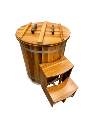KOVE Cedar Ice Bath – Upright Cold Plunge - Kove