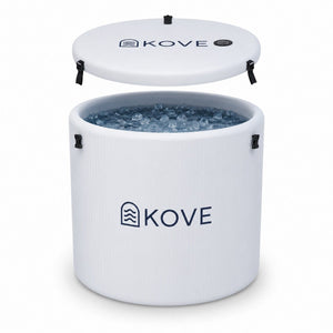 KOVE Core Ice Bath – Premium Upright Cold Plunge - Full Body Immersions - 450L (Chiller Compatible) - Kove
