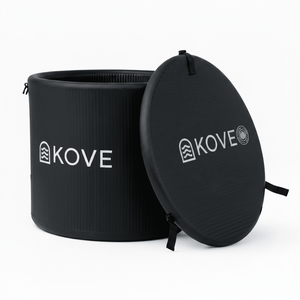 KOVE Core Ice Bath – Premium Upright Cold Plunge - Full Body Immersions - 450L (Chiller Compatible) - Kove