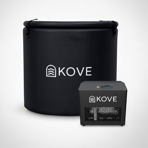 KOVE Core Ice Bath – Premium Upright Cold Plunge - Full Body Immersions - 450L (Chiller Compatible) - Kove