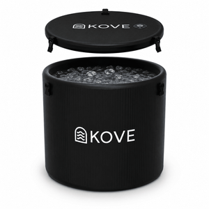 KOVE Core Ice Bath – Premium Upright Cold Plunge - Full Body Immersions - 450L (Chiller Compatible) - Kove