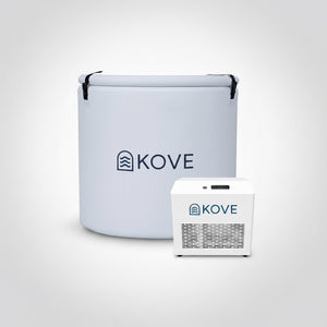 KOVE Core Ice Bath – Premium Upright Cold Plunge - Full Body Immersions - 450L (Chiller Compatible) - Kove