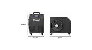 KOVE Elite Ice Bath Chiller 1.0HP – Heat & Cool with App Control - Kove