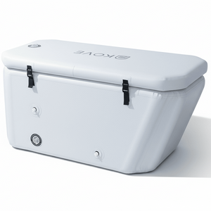 KOVE Elite Ice Bath – Premium Ergonomic Reclined Cold Plunge - Full Body Immersion - 450L (Chiller Compatible) - Kove