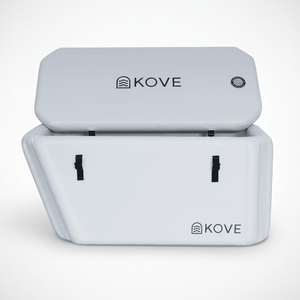 KOVE Elite Ice Bath – Premium Ergonomic Reclined Cold Plunge - Full Body Immersion - 450L (Chiller Compatible) - Kove