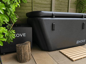 KOVE Elite Ice Bath – Premium Ergonomic Reclined Cold Plunge - Full Body Immersion - 450L (Chiller Compatible) - Kove