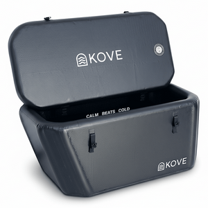 KOVE Elite Ice Bath – Premium Ergonomic Reclined Cold Plunge - Full Body Immersion - 450L (Chiller Compatible) - Kove