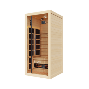 KOVE Full Spectrum Infrared Sauna – 1 Person - Kove