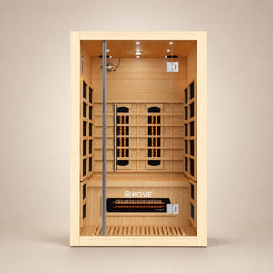 KOVE Full Spectrum Infrared Sauna – 2 Person - Kove