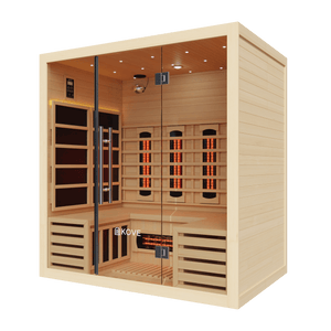 KOVE Full Spectrum Infrared Sauna – 4 Person - Kove
