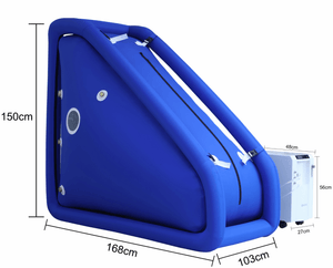KOVE Hyperbaric Oxygen Chamber Pro | 1.5 ATA Home Recovery System - Kove