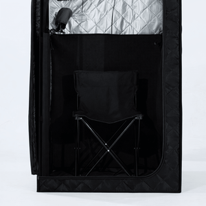 KOVE Portable Infrared Sauna Tent – Indoor 1 Person Far Infrared Sauna with Carbon Heating & Red Light - Kove