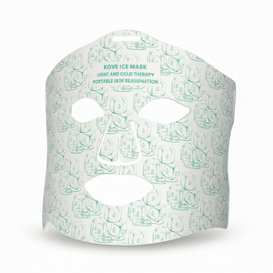 KOVE Red & Infrared LED Facial Mask – Multi-Wavelength Light Therapy with Cold Pack - Kove