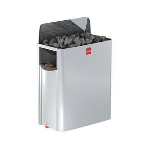 KOVE x Harvia The Wall SW80 8kW Sauna Heater – Stainless Steel Electric Heater with Built-In Controls - Kove