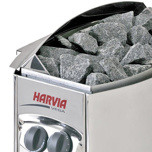 KOVE x Harvia Vega 8kW Sauna Heater – High-Power Stainless Steel Heater for Large Saunas - Kove