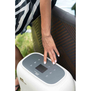 KOVE x MSpa MONO 6 Person Hot Tub | Rigid Drop-Stitch Plug & Play Spa with WiFi Control - Kove
