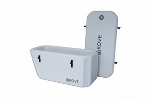 Two Kove inflatable products on a white background