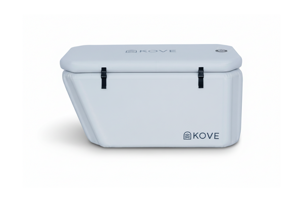 KOVE Elite Ice Bath – Ergonomic Reclined Cold Plunge (Chiller Compatible)